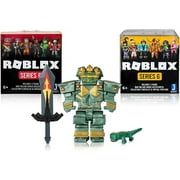 Roblox Action Collection - Fantastic Frontier: Guardian Set + Two Mystery Figure Bundle [Includes 3 Exclusive Virtual Items]