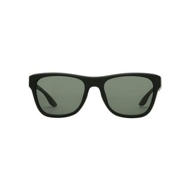 Foster Grant TruPolar Black Rectangle Men's Polarized Sunglasses