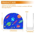 thumbnail image 4 of Yayeee Napkin Holder for Table Set of 2 Kitchen Paper Tissue Organization, Colorful Cartoon Planets, 4 of 8