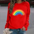 thumbnail image 2 of EHQJNJ Sweatshirts pour Femmes Coupe Ample Décontractée Col Rond Imprimé Sweatshirt à la Mode Pull à Capuche pour Usage Quotidien Sweatshirts Graphiques pour Femmes Pull Amusant, 2 of 4