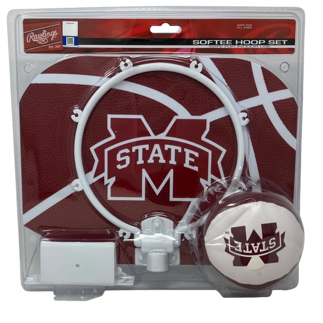 Aro de Baloncesto Rawlings Mississippi State Bulldogs 30x23 cm