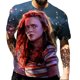 thumbnail image 3 of Tshirts for Men T-shirt Dropshipping Women Stranger Things Men's T-shirts Tshirt Cheapest Stuff Free Shipping Harajuku Anime, 3 of 5