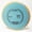 172g Teal w/ Swirly Orange Rim, variant on Axiom James Conrad Electron Envy - Signature Series Disc Golf Putter & Approach Disc, Pick Your Disc 172g Purple w/ Pink Swirly Rim