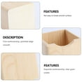 thumbnail image 5 of LEORX 2Pcs Wooden Pen Holder For Office Pine Material 10.00X8.00X8.00In, 5 of 8