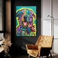 thumbnail image 5 of Epic Art 'Joker' by Dean Russo, Acrylic Glass Wall Art, 24"x36", 5 of 8