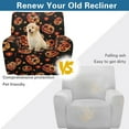 thumbnail image 4 of Xixirimido Funny Skulls Daisy Pattern Recliner Chair Covers 4-Pieces Stretch Lazy Boy Recliner Covers with Pocket Reclining Slipcovers Soft Sofa Slipcover Furniture Protector for Pets Kids, 4 of 8