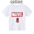 thumbnail image 2 of Camiseta de algodón para niños de 3 a 14 años con dibujos animados de Spiderman, camiseta de manga corta súper genial de verano para niños y niñas, 2 of 4