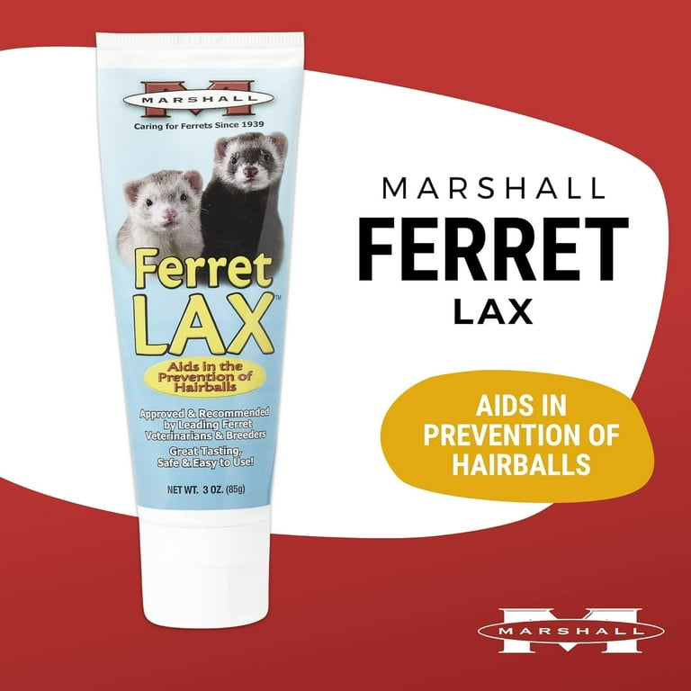 Marshall Lax Hairball Remedy Treatment for Ferrets 3 oz