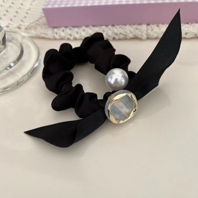Anillo para el cabello con forma de camelia francesa Advanced Sense, anillo para el intestino delgado, tendón de goma, cuerda para el cabello para mujer, cuerda para el cabello con cola de caballo,