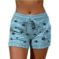 thumbnail image 1 of Birdeem Womens Casual Shorts Drawstring Elastic Waist Summer Shorts Comfy Pocketed Solid Pants, 1 of 4