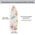 thumbnail image 5 of HELLHERO Ironing Board Covers Elastic Edge Lightweight & Breathable Hook and Loop Fastener Dragonfly Floral Dust-Proof 15x54 Inch(No Padding), 5 of 5