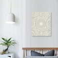 thumbnail image 4 of ONETECH Boho Neutral Canvas Wall Art Set - Minimalist Line Prints for Living Room and Bedroom,, 4 of 5