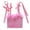 C-Pink107, variant on DHFJKG Jazz Dance Crop Top For Girls Kids Teens Glitter Sequins Fuzzy Trim Lace Up Spaghetti Strap Slim Fit Pullover Performance Shirts Streetwear Stage Show Cozy Tops
