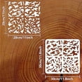 thumbnail image 2 of Camouflage Stencil for Painting 11.8x11.8inch Reusable Layered Camouflage Pattern Stencil Plastic Hollow Out Stencil for Painting on Wall Wood Furniture DIY Home Decor, 2 of 9