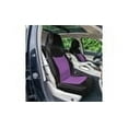 thumbnail image 2 of FH Group Ultra Modern Quilted Leatherette Car Seat Covers, Universal Fit Purple Full Set with Air Freshener, 2 of 10