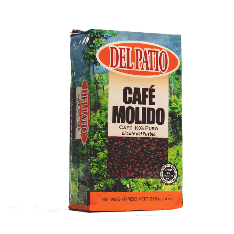 Cafe El Coqui Puerto Rican Ground Coffee - 4 Pack Of 14oz Bags, Grown In San Sebastian