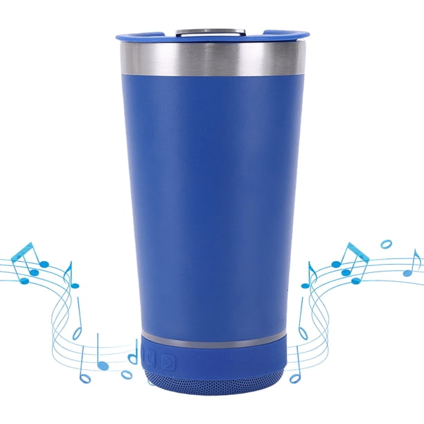 Helada Caja Estéreo Portátil Acero Inoxidable Con Subwoofer