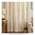 thumbnail image 4 of Cortinas Decorativas Home Trends Floral Blanco 2 Piezas, 4 of 4