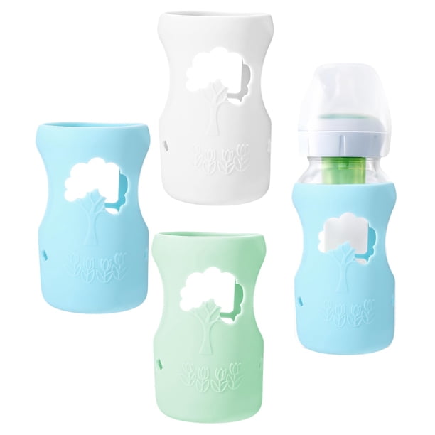 Funda de silicona para biberón Dr. Brown de 270 mL, set de 3 piezas