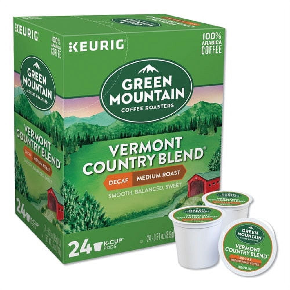 Vermont Country Blend Decaf Coffee K-Cups, 96/carton | Bundle of 10 Cartons