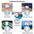thumbnail image 6 of Electric Air Pump for Inflatables, Portable Quick-Fill Air Pump with 5 Nozzles, Air Mattress Pool Toy Raft Boat Inflator Deflator Pumps, 6 of 9