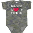 thumbnail image 3 of Inktastic Grandma is My Valentine Boys or Girls Baby Bodysuit, 3 of 5