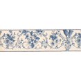 thumbnail image 2 of Creme Black Damask Floral Wallpaper Border Retro Design, Roll 15' x 7'', 2 of 3