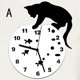 thumbnail image 4 of Adhesivo de pared Reloj de pared Diseño de gato Reloj Reloj acrílico, 4 of 8