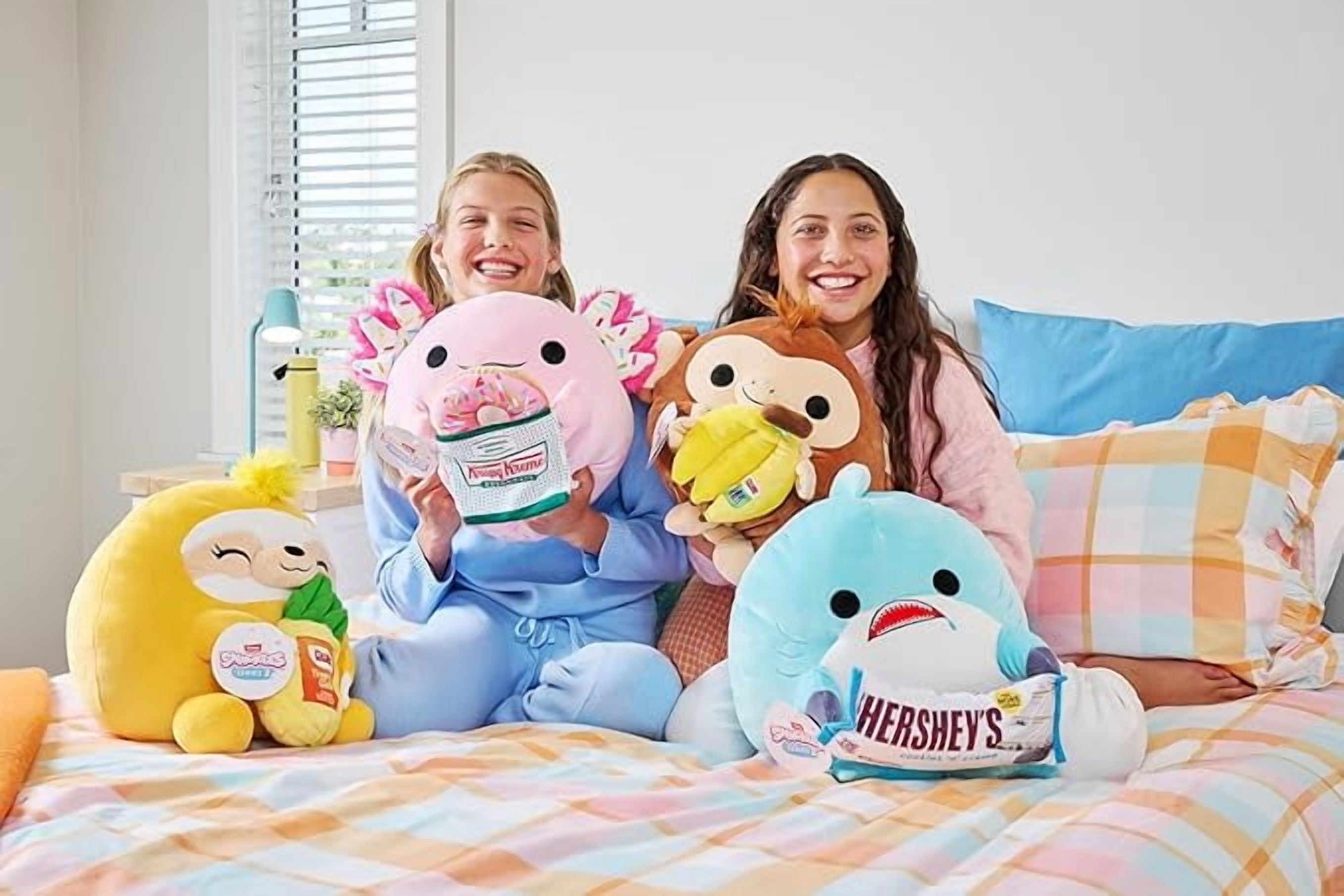 JELLY CANDY TOYS 白 サロペット Snackles Series 2 Shark & Hershey (Cookies n Cream) 14 Inch Plush