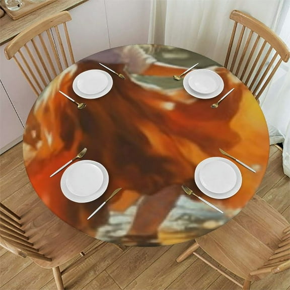 with Wipeable Oil Cloth