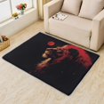 thumbnail image 2 of Lion Rugs for Living Room - Lion Rug & Home Decor, Wild Animal Rugs for Entryway, Washable Rugs, 3x5 Area Rug, Non Slip Soft Low Pile Indoor Door Mat, Boys Wildlife Carpet & Room Decorations, 2 of 7