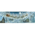 thumbnail image 2 of Tift, Jeff 18x9 Gold Ornate Wood Framed with Double Matting Museum Art Print Titled - Xmas pnti 777, 2 of 4
