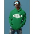 thumbnail image 2 of Michigan State Sports Style Hoodie Men -Image by Shutterstock, Male 5X-Large, 2 of 4