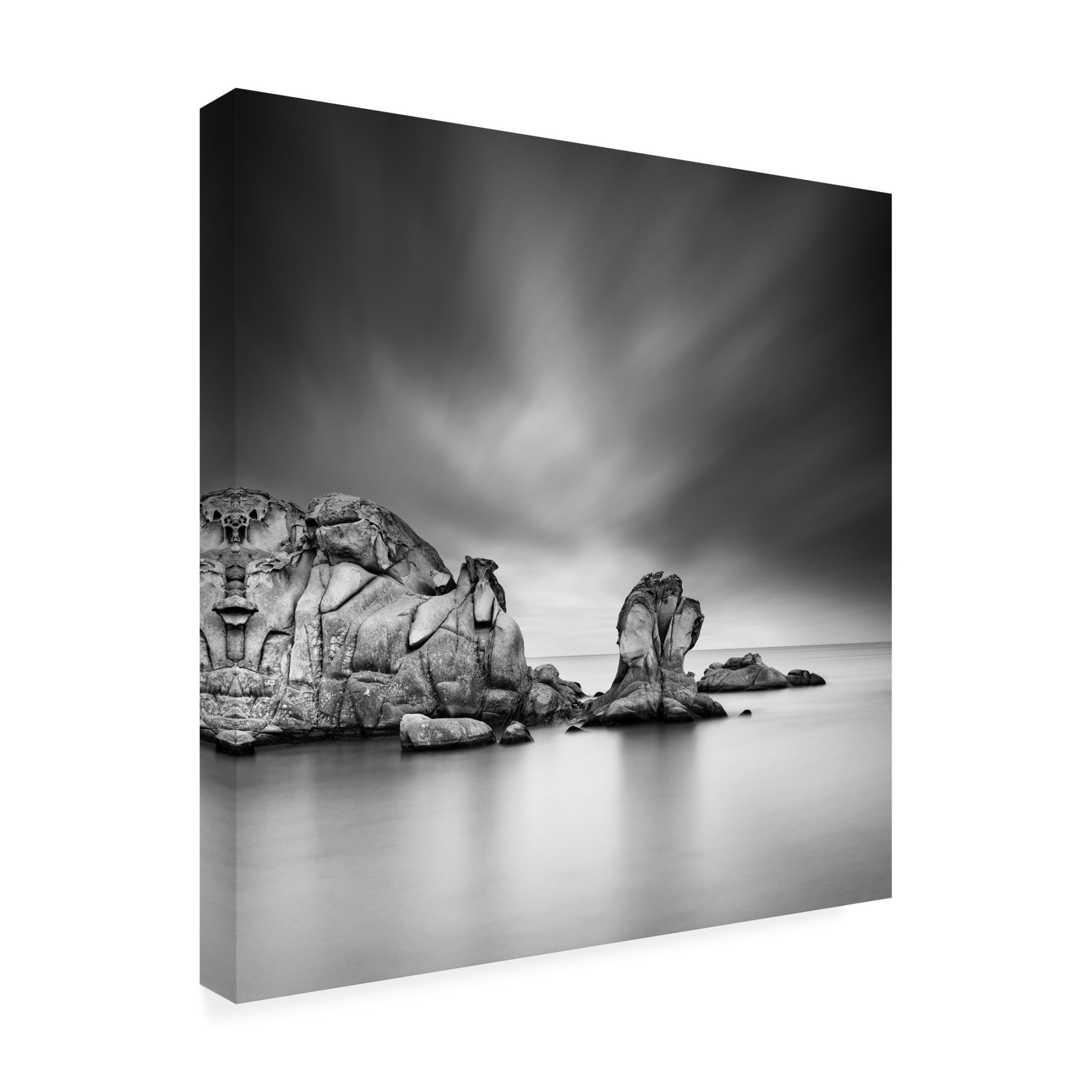 Canvas Wall Art - George Digalakis 'Third Rock From The Sun' Wall Art for Living Room, Bedroom, or Office Décor by Trademark Fine Art - 24 x 24 Inches