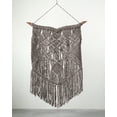 thumbnail image 5 of Creative Co-Op Grey Wool MacramÃ© Wall Hanging, 5 of 5