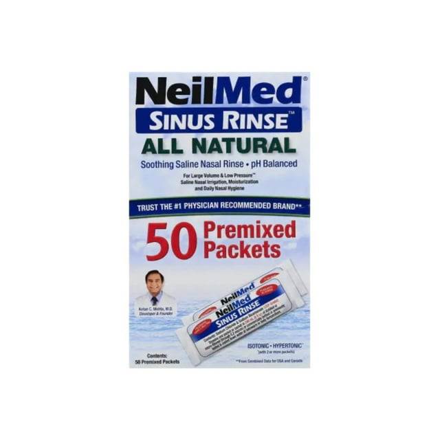 Kit De Repuesto Neilmed Sinus Rinse 50pz Neilmed Neilmed Sinus Rinse