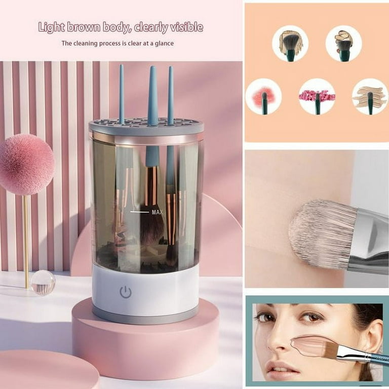 Automatic Makeup Brush Cleaner Eyeshadow Brush Cleaning Tool Portable  Electric Machine USB Charging Cosmetic Brushes Cleaner - AliExpress