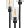 thumbnail image 4 of JONATHAN Y Axel Modern 20.5" 3-Light Iron/Seeded Glass Modern Industrial LED Table Lamp, Black, JYL3084A, 4 of 7