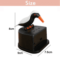 thumbnail image 2 of Jucaifu Little bird toothpick dispenser, creative push-type toothpick bird dispenser, toothpick holder, 2 of 5