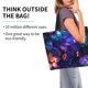 thumbnail image 2 of Disketp Magic Colorful Forest Leaves Bolsa Tote Estampada para Mujer, Bolso de Hombro y de Mano para Compras y Viajes, 2 of 8