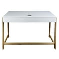 thumbnail image 3 of Indoor Furniture Neorustic Smart Desk With Usb Ports - Two-Tone (White,Natural), 3 of 3
