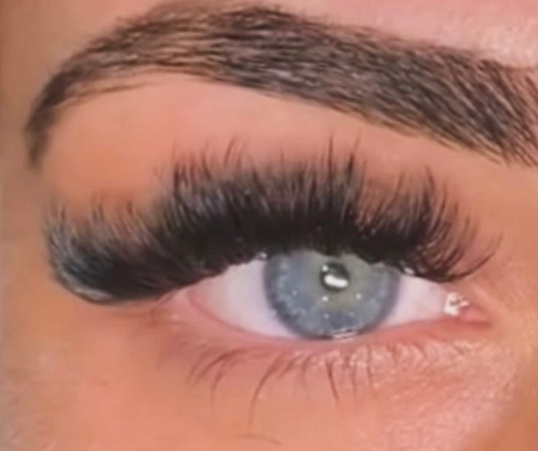 DesignerLash Kit-Glam Black Eyelash Extension Kit - Enhance Your Look with 2 Sets of Lashes with Adhesive, Tools & Brush