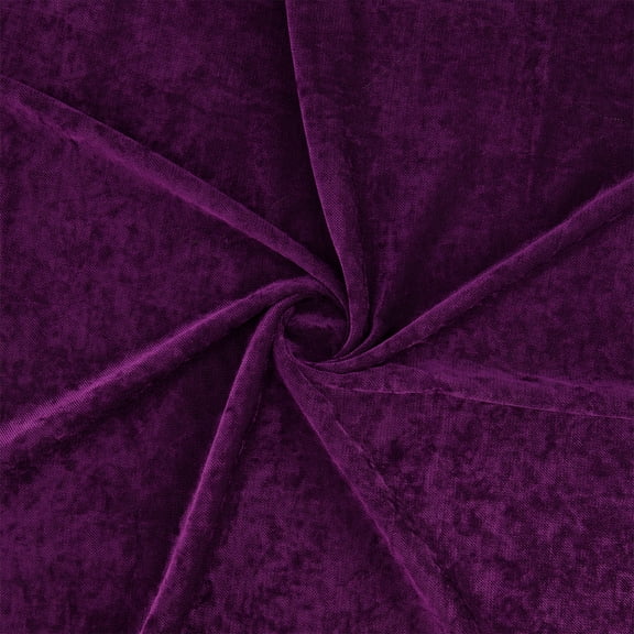Zelouf Olivia Velvet Mesh , Sewing, DIY, Crafts Fabric by the Yard, Violet, 3 Yard