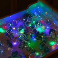 thumbnail image 4 of Guirnaldas de luces solares, guirnaldas de luces solares, impermeables, para exteriores, 8 modos de centelleo, decoración de jardín, encendido/apagado automático, cada una, 4 of 5