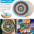 thumbnail image 5 of Unfinished Wood Circles for Crafts, 11.8 Inch Round Wooden Discs, Wood Slice Ornament Blanks Wood Cutouts Wooden Tags for Sign DIY Gift Tags Christmas Home Party Decor, 5 of 6