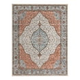 thumbnail image 2 of Unique Loom Nyla Collection Area Rug - Winner (9' x 12' Rectangle Ivory/Dark Gray), 2 of 6