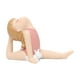 thumbnail image 1 of Preciosa figura de conejita decorativa de resina con postura de yoga Reclinarse, 1 of 9