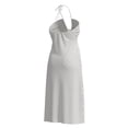 thumbnail image 2 of Vestido George para Mujer, Escote Halter con Cintas Ajustable, Estampado Puntos Blanco Talla CH, 2 of 4