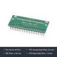 thumbnail image 3 of Uxcell FPC Converter Board with Straight Pin Header 40 P 0.2'' on Socket Side Back 0.04'' to DIP 0.1'', 3 of 5