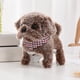 thumbnail image 1 of Electronic Plush Toys Puppy Plush Singing Interactive Puppy Stuffed Animals Animated Funny Toys Tail Wagging, Gifts for Boys Girls（Rural Dog [Brown]）, 1 of 5